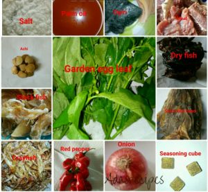 gaden egg leaf soup