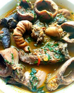 Assorted meat pepper soup