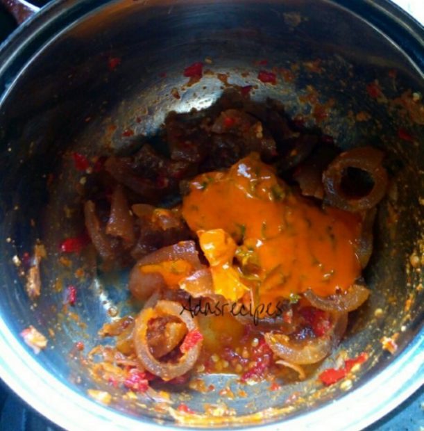 Cow skin(Kpomo) Sauce You Will Love Ada's Recipes
