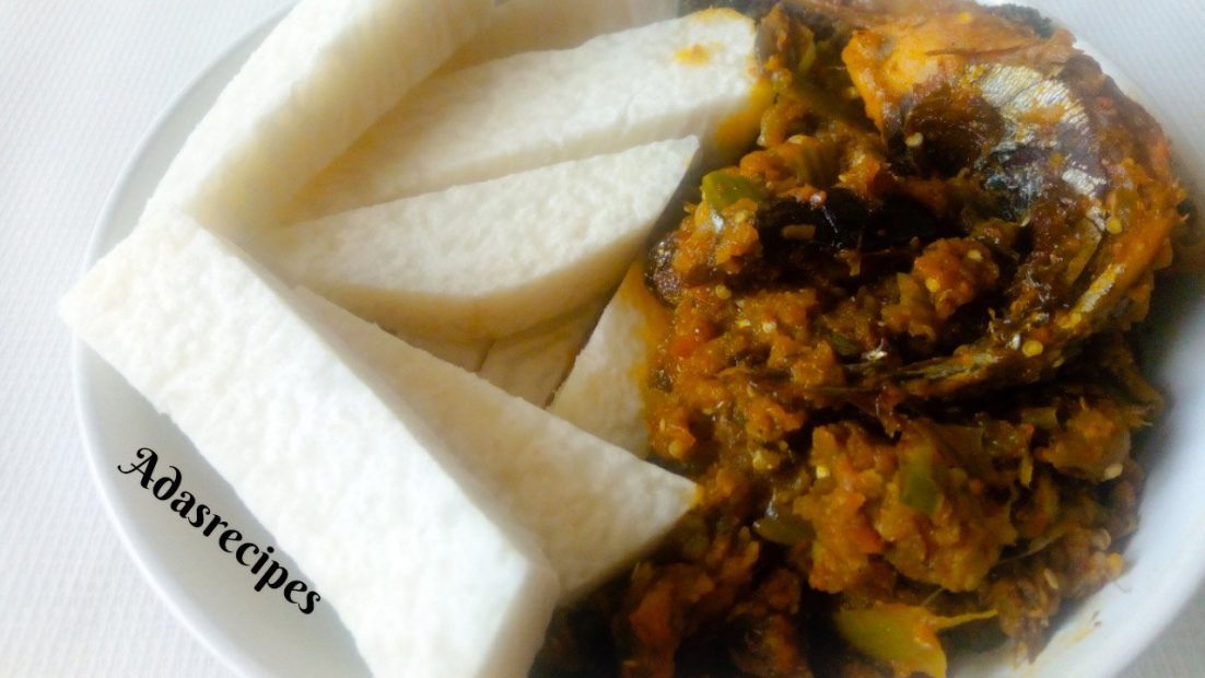 Garden egg sauce recipe