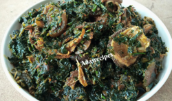 Nigerian party Vegetable soup