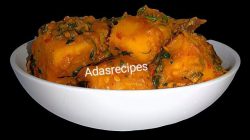 Porridge Yam Recipe