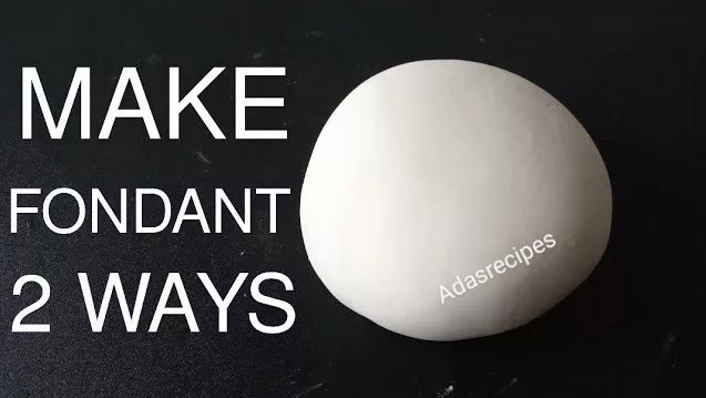 2 Ways Fondant Icing