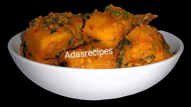 Porridge Yam Recipe