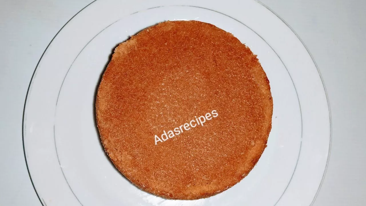 Eggless Sponge Cake