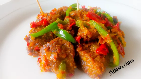 Nigerian Peppered meat(beef)