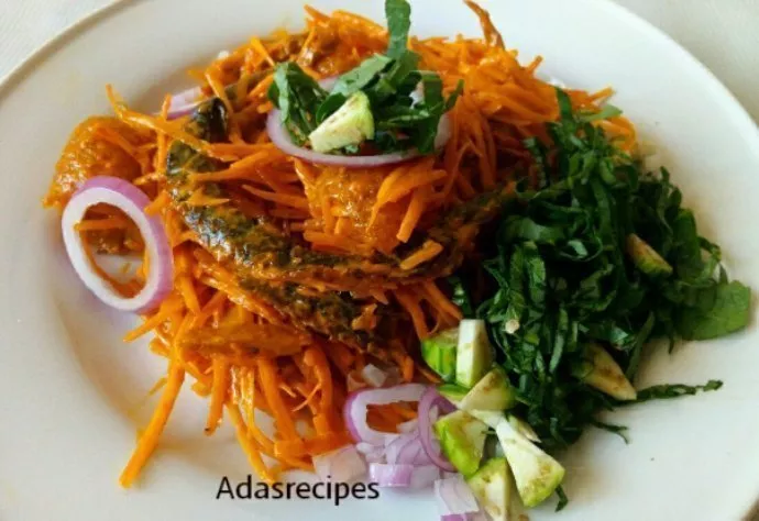 Abacha recipe (African Salad)