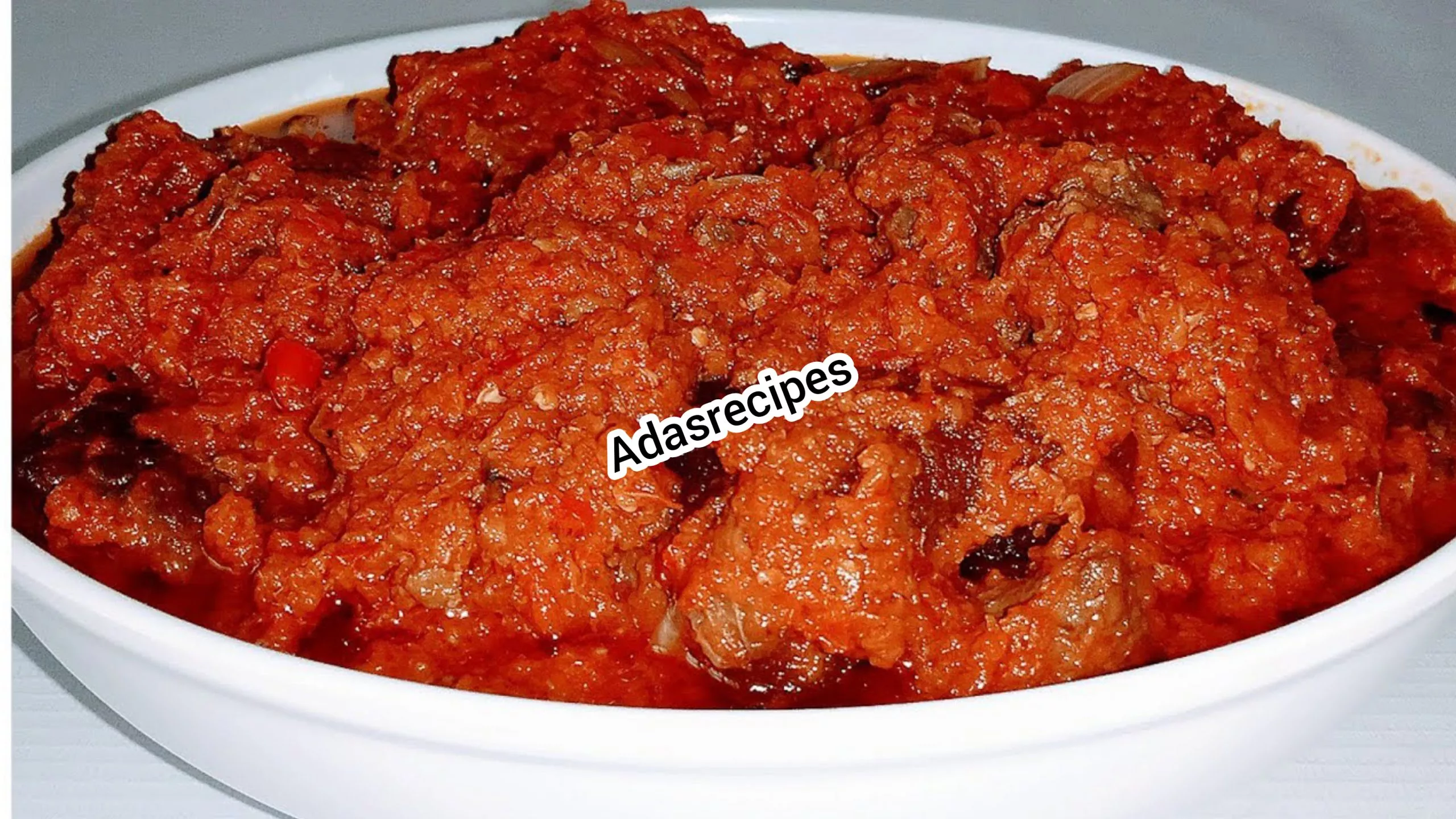 Nigerian Stew Without Tomato Paste