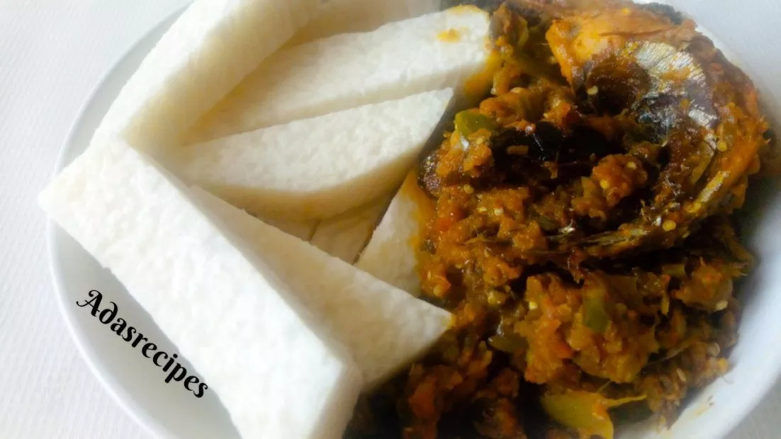 Garden egg sauce recipe